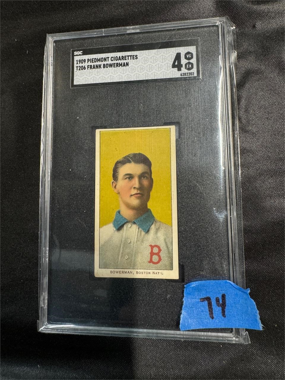 1909 Piedmont Cigarettes-Frank Bowerman