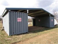 38' X 20' (2)20' Sea Container Storage Building