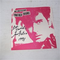 Signed Tav Falco's Panther Burns 45 Purple Vinyl