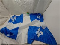 Grand drapeau Québec 34"×57"