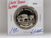 1oz .999 Silver SD Buffalo Round