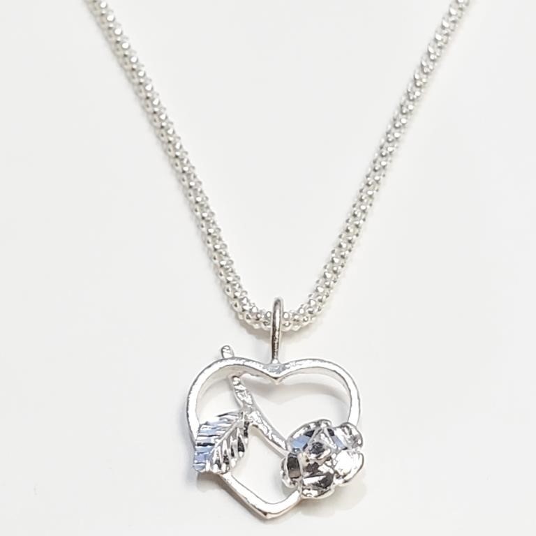 $100 Silver 16" Necklace