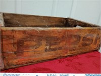 pepsi wood crate