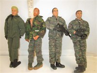 Lot of Army Dolls