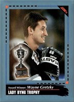 1992 Score 525 Wayne Gretzky Lady Bing Trophy
