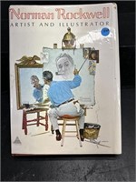 LARGE NORMAN ROCKWELL ILLUSTRATION BOOK