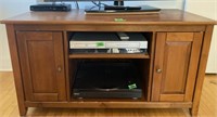 TV cabinet contents not included