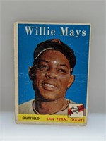 1958 Topps 5 Willie Mays HOF San Francisco Giants
