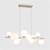 10-Light Mid Century Modern Sputnik Chandelier