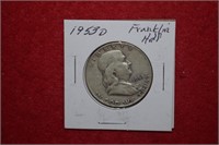 1953-D Franklin Silver Half Dollar