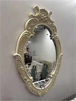 Shabby chic plastic mirror