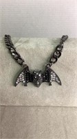 Betsy Johnson Large Bat Necklace