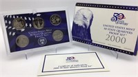 2000 U.S. Mint 50 State Quarters Proof Set