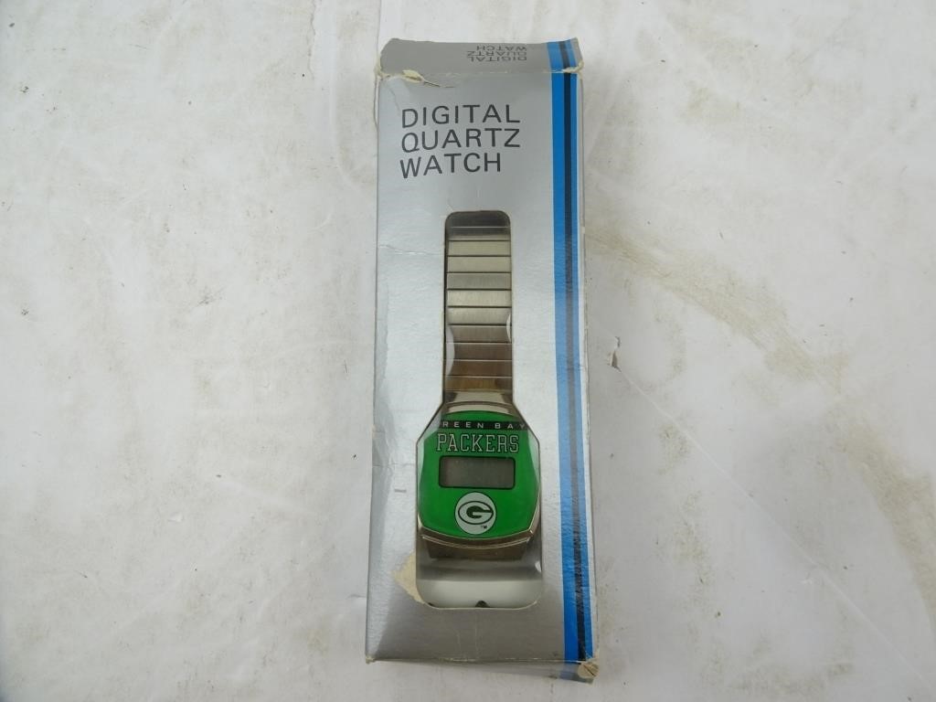 Vintage Green Bay Packers Digital Quartz Watch in