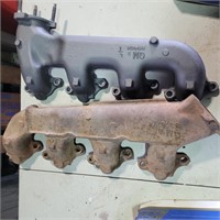 2- GM EXHAUST MANIFOLDS