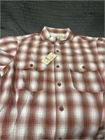 Red head M short sleeve flannel