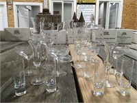 Decorative Glass Serviceware Lot