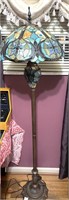 Floor Tiffany Style Glass Stained Floor Lamp