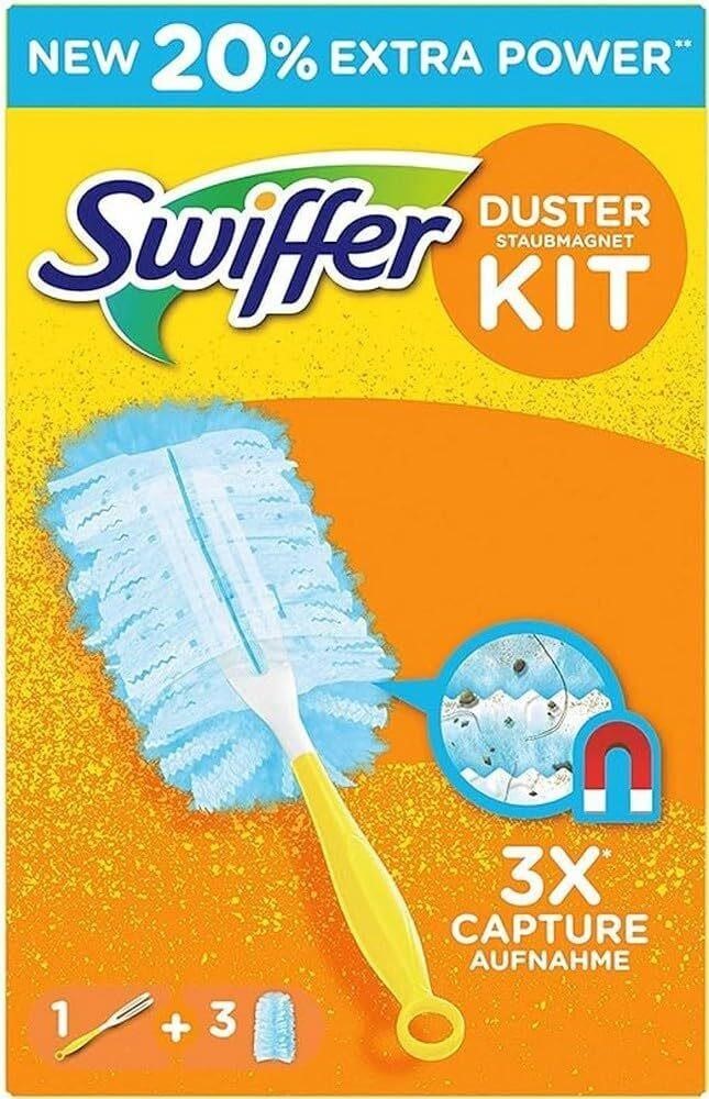 Swiffer Microfibre Cleaner Set  1 Handle  3 Pads