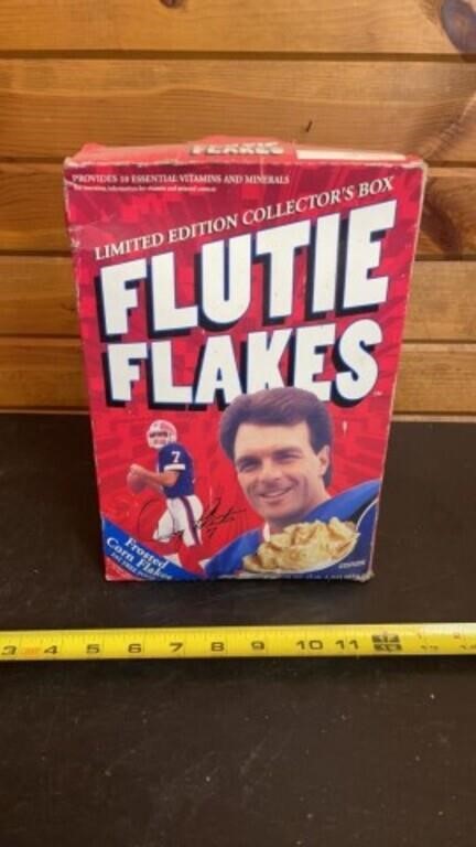 Doug Flutie "Flutie Flakes" signed 1999 Limited