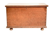 19th Century Kentucky Small Walnut Blanket Chest