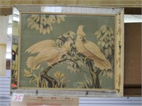 Framed Bird Artwork (32.5"W x 26.5"H)