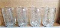 Set of 4 Coca Cola Can Shaped Drinking