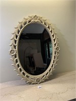 Framed French Provencial Style Mirror