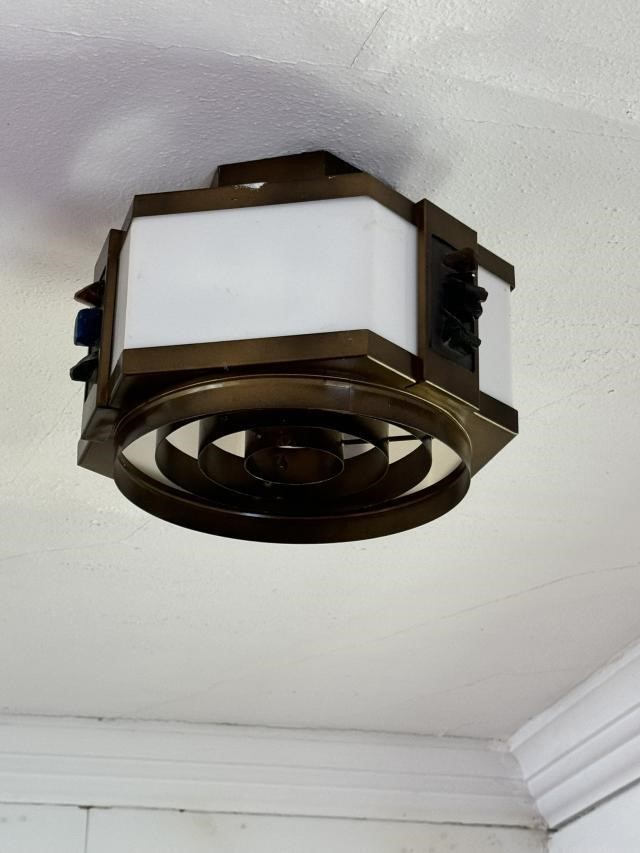 MCM Ceiling Mounted Light in North Balcony Area