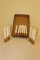 12 pc. set of candlesticks