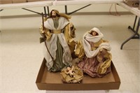 3 pc. Nativity set