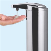 CVS Stainless Steel Auto Soap Dispenser, 220 ML