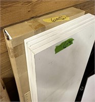 Schulte 8 Wooden White shelves (14”X48”)