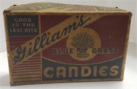 Gilliam's Blue Grass Candies Box (empty)