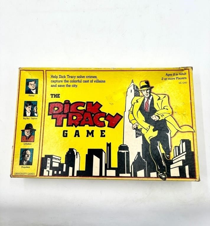 Dick Tracy Board Game