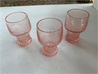 Vintage Pink Depression Glass