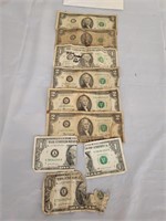 Assorted Well Used Currency