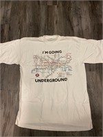 Vintage London Subway Shirt 1990s