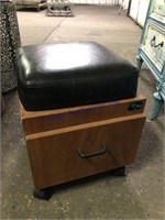 ROLLING SEAT W/ DRAWER