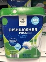 MM dishwasher pacs 105ct