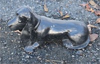 Concrete Dachshund Statue