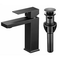 TRE Home Bathroom Faucet Black Bathroom Faucet,