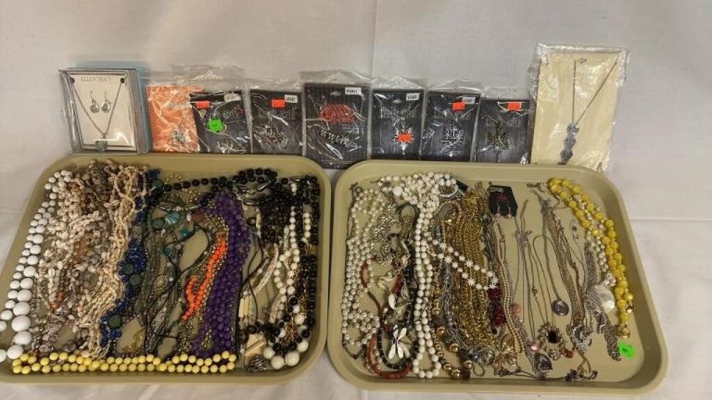 2) Trays of Necklaces