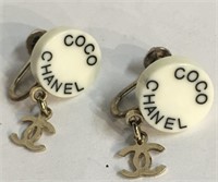 Pair Of Coco Chanel Earrings