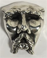 Israel Sterling Silver Figural Pendant