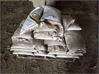 Pallet of Cement, some bags are hard