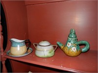 Three Pieces Ceramic Decor