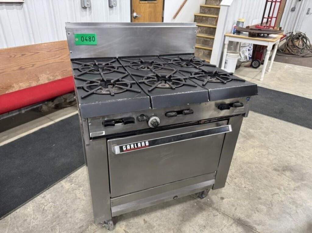 Garland 6 Burner Stove 36"