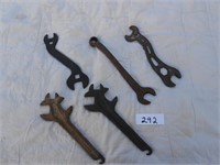 Lot of 5 Wrenches including IH & JD 51