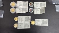 (7) Medals/Coins: See Pics for more descriptions
